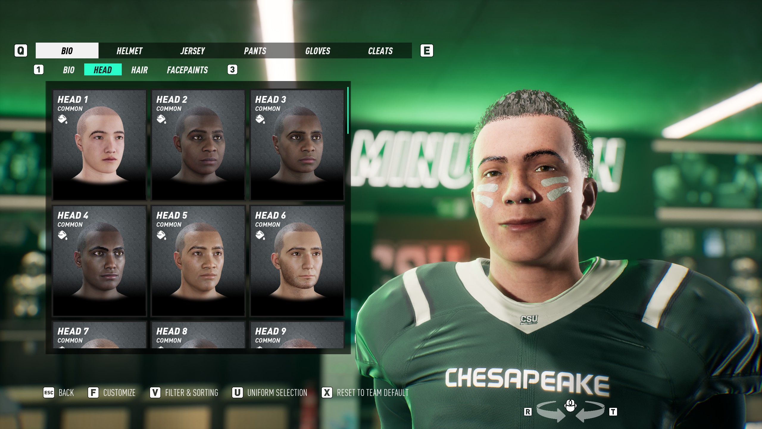 Maximum Football Player Creator